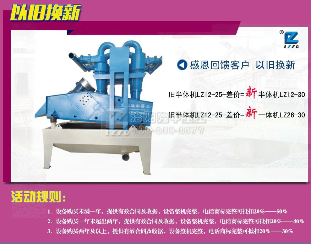 脫水型細砂回收機